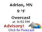 Click for Adrian, Minnesota Forecast